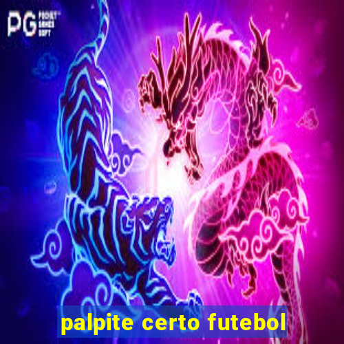 palpite certo futebol